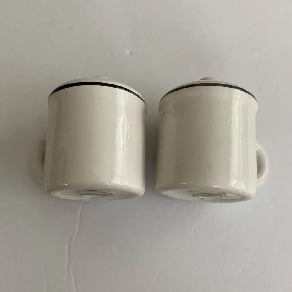 Tableware salt & pepper ceramic set